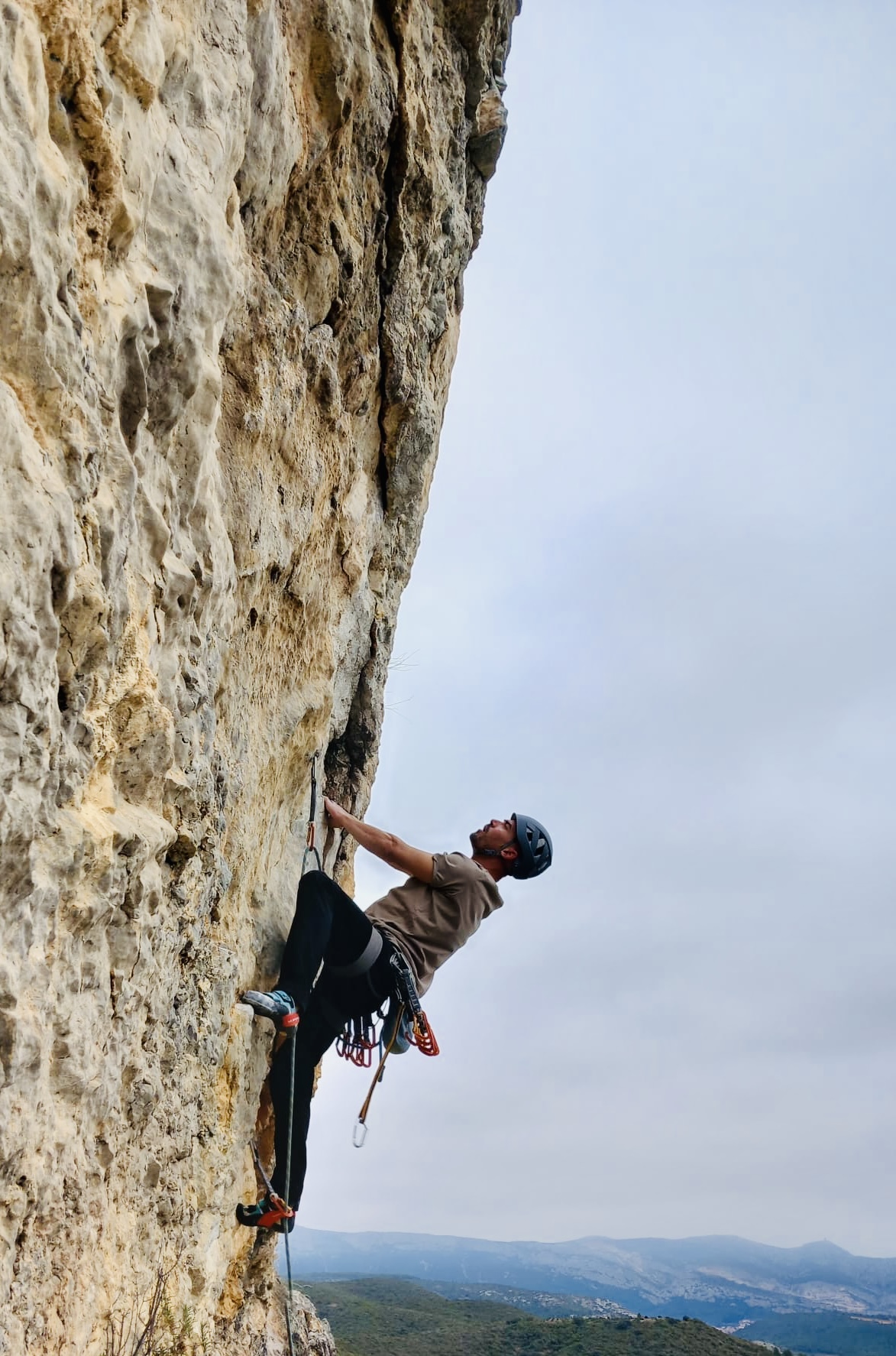 Séance d'escalade communauté