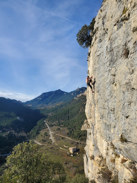 Séance d'escalade communauté