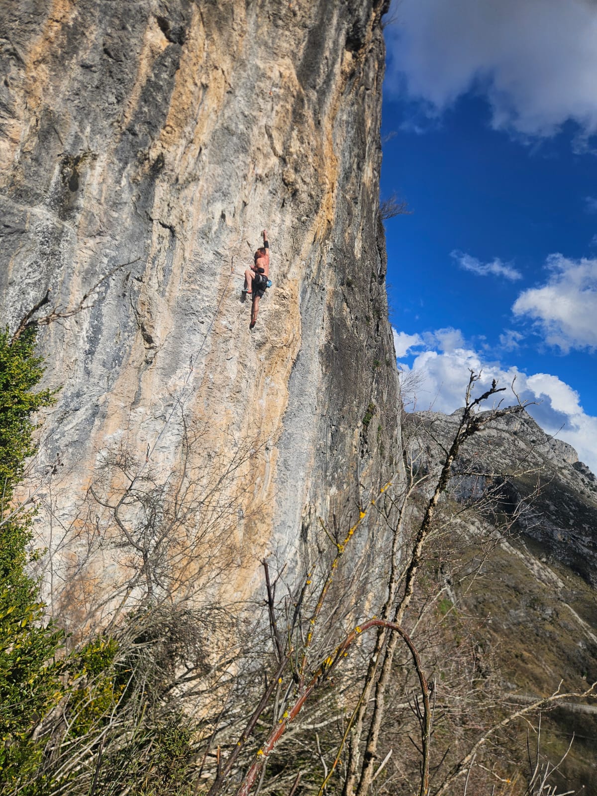 Séance d'escalade communauté
