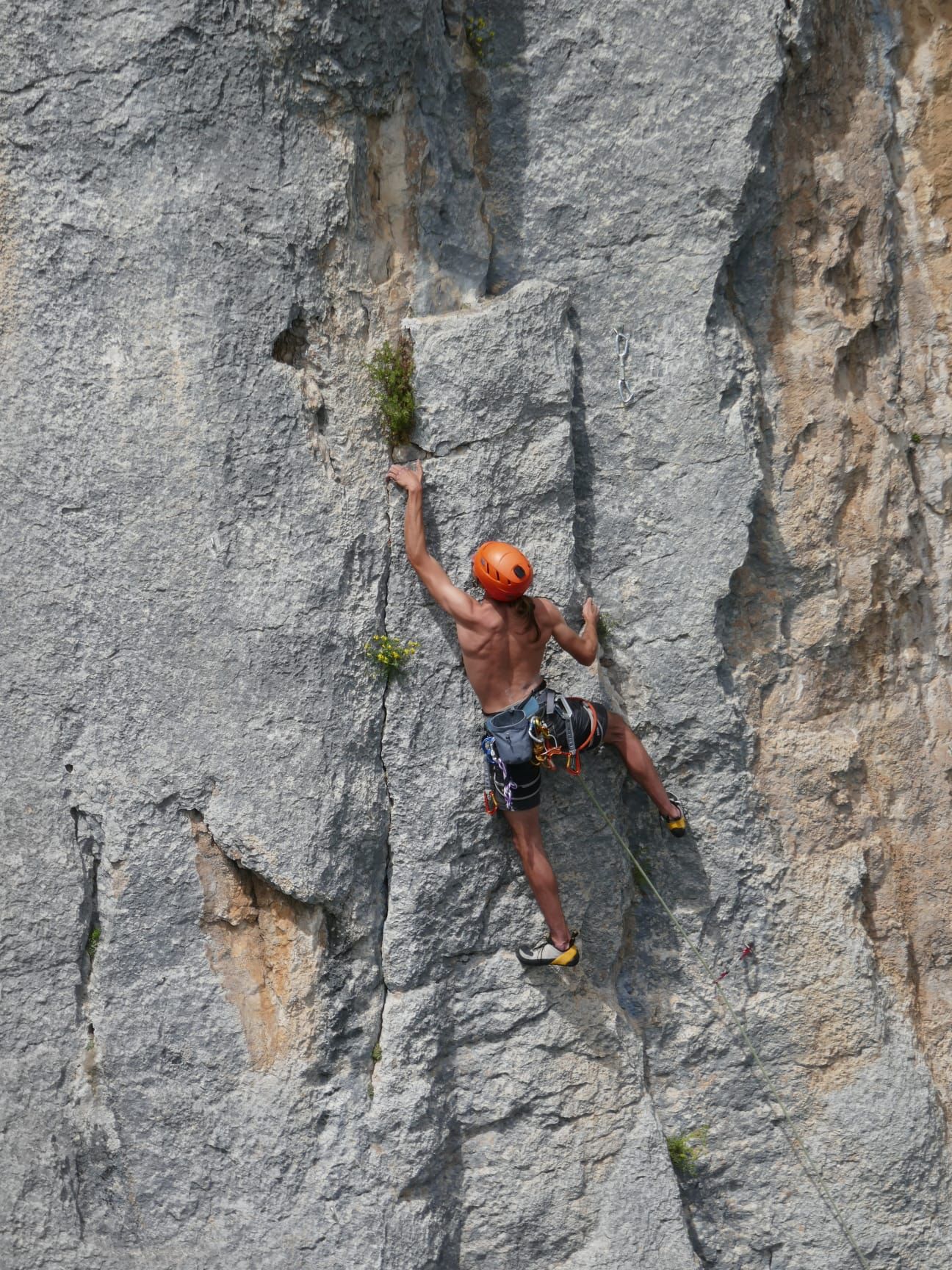 Séance d'escalade communauté