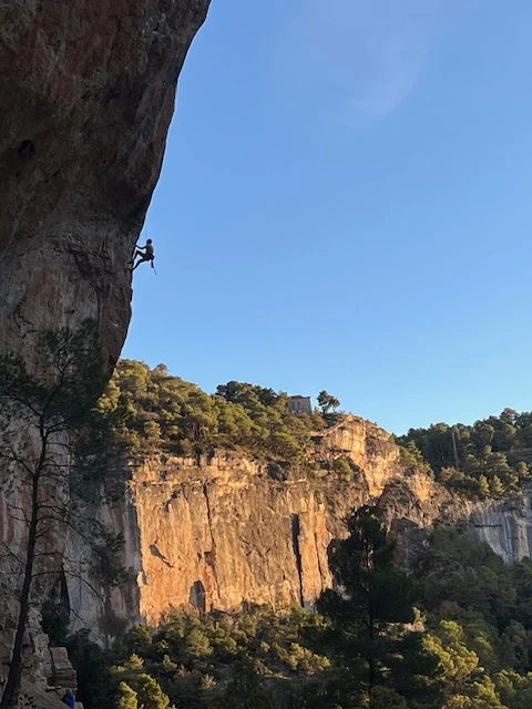 Séance d'escalade communauté