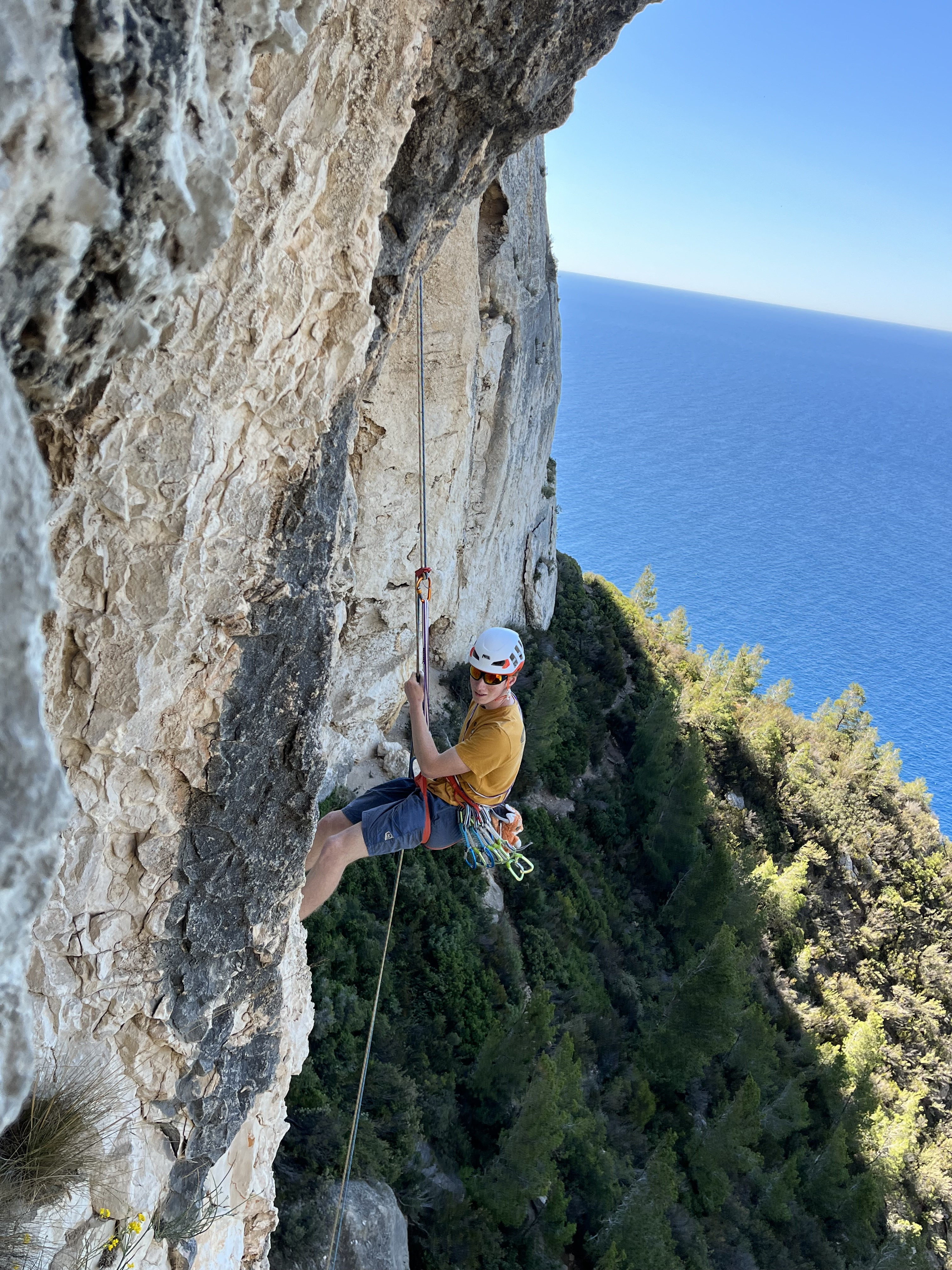 Séance d'escalade communauté