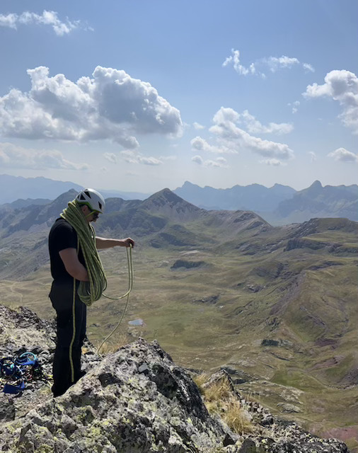 Séance d'escalade communauté